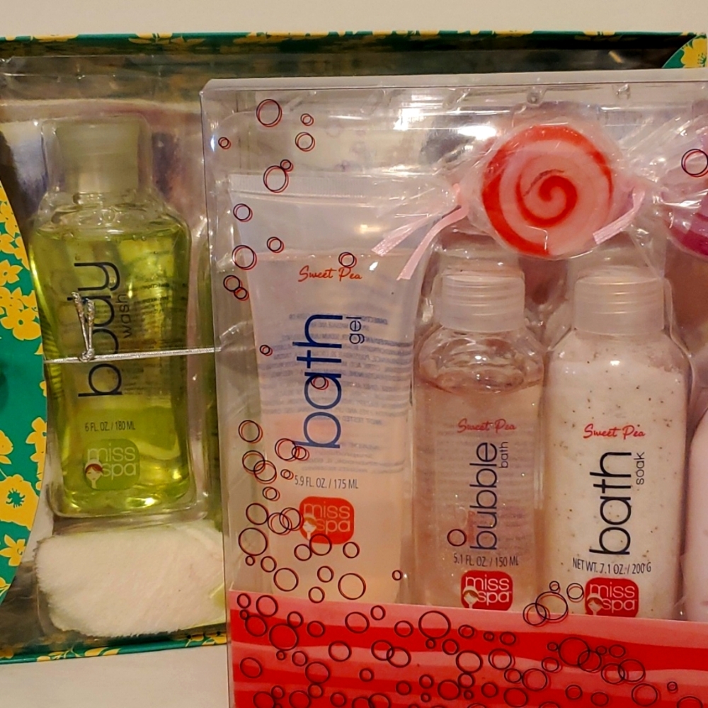 Miss Spa Bath Gift Set Includes Jels Lotion Bath Soaks